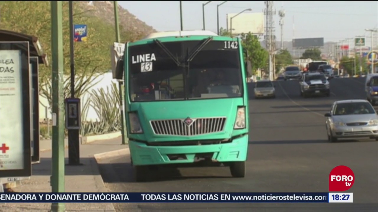 Transporte público en Hermosillo, Sonora, en malas condiciones