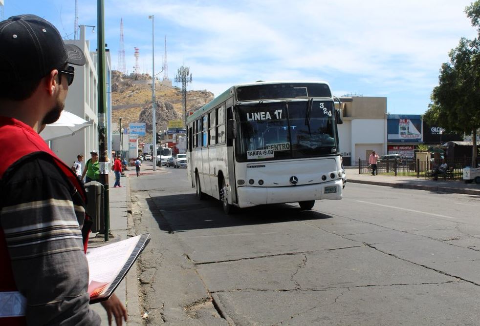 amiones del transporte público opera en mal estado en Hermosillo, Sonora