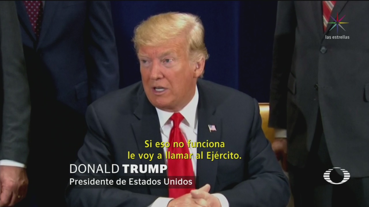 Donald Trump Llama Delincuentes Migrantes Centroamericanos