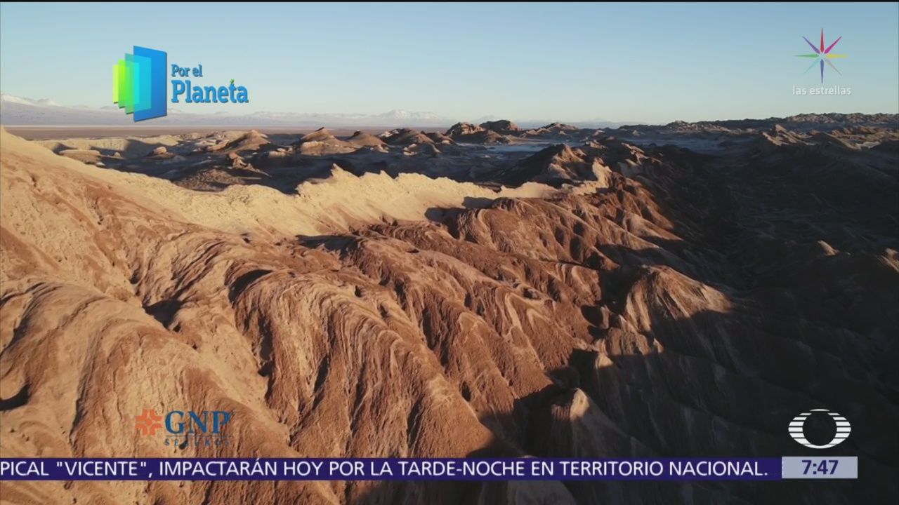 Valle de la Luna, santuario natural en el desierto de Atacama