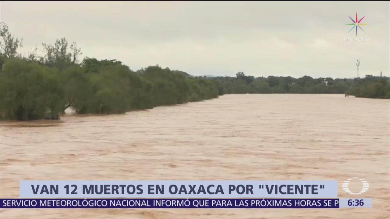 'Vicente' se degrada a depresión tropical frente a Michoacán