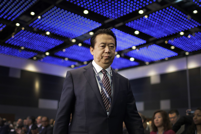 interpol dimision presidente meng honwei organizacion