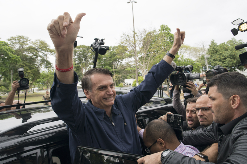Presidencia de Brasil se definirá en segunda vuelta entre Bolsonaro y Haddad
