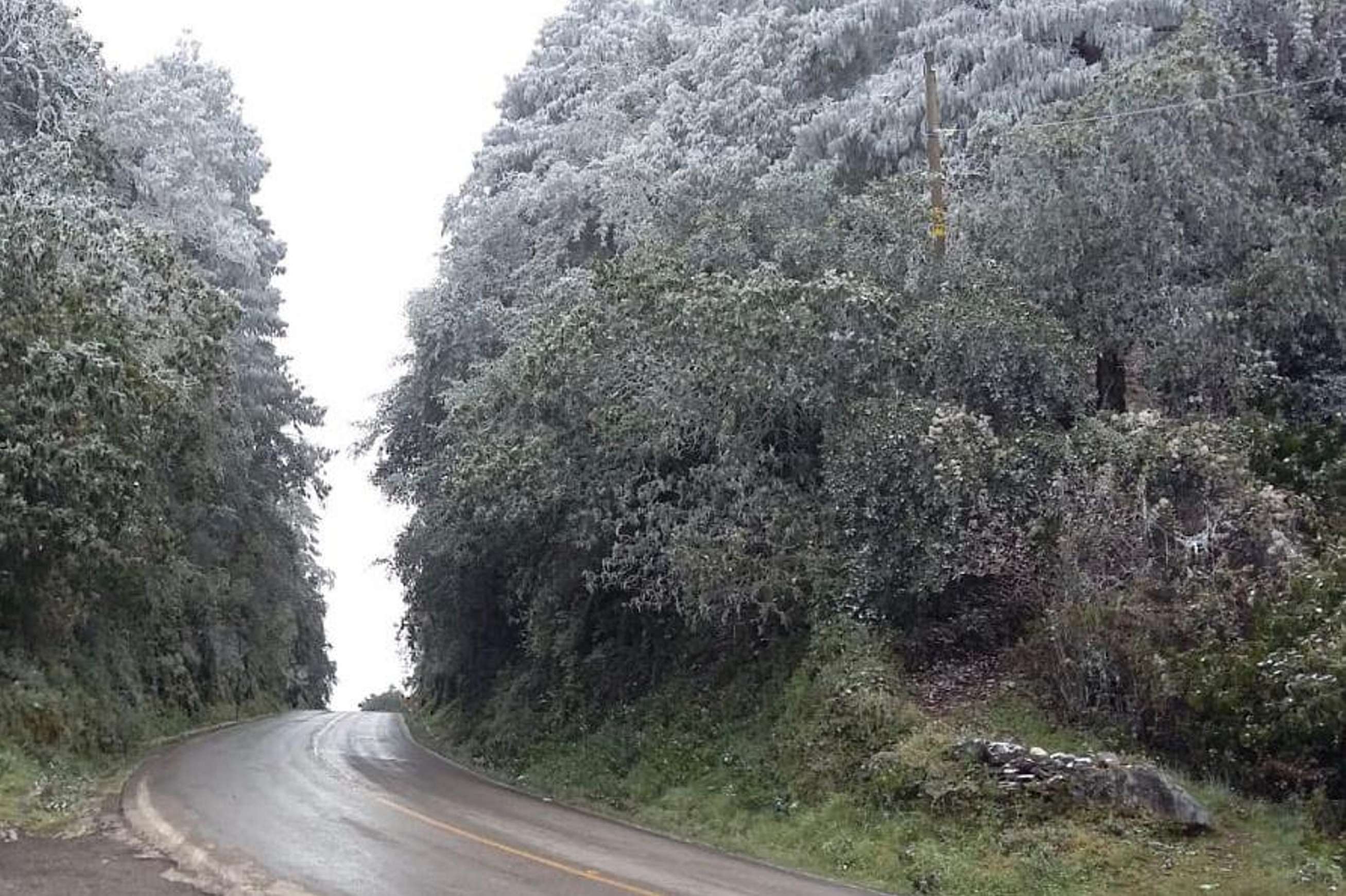 Pronostican caída de nieve o agua nieve en zonas montañosas de México