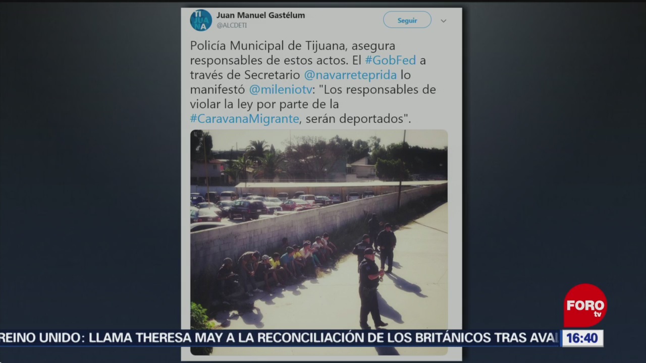 Alcalde de Tijuana advierte que no permitirá que se afecte la relación binacional