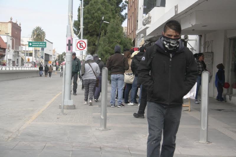 Descenso de temperatura sorprende Ciudad Juárez, Chihuahua