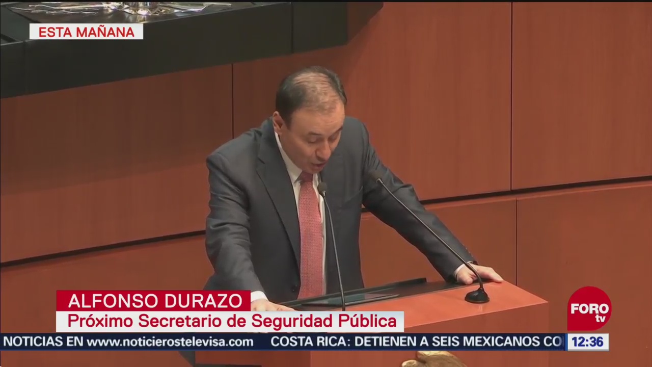 Alfonso Durazo solicita licencia indefinida a su cargo como senador