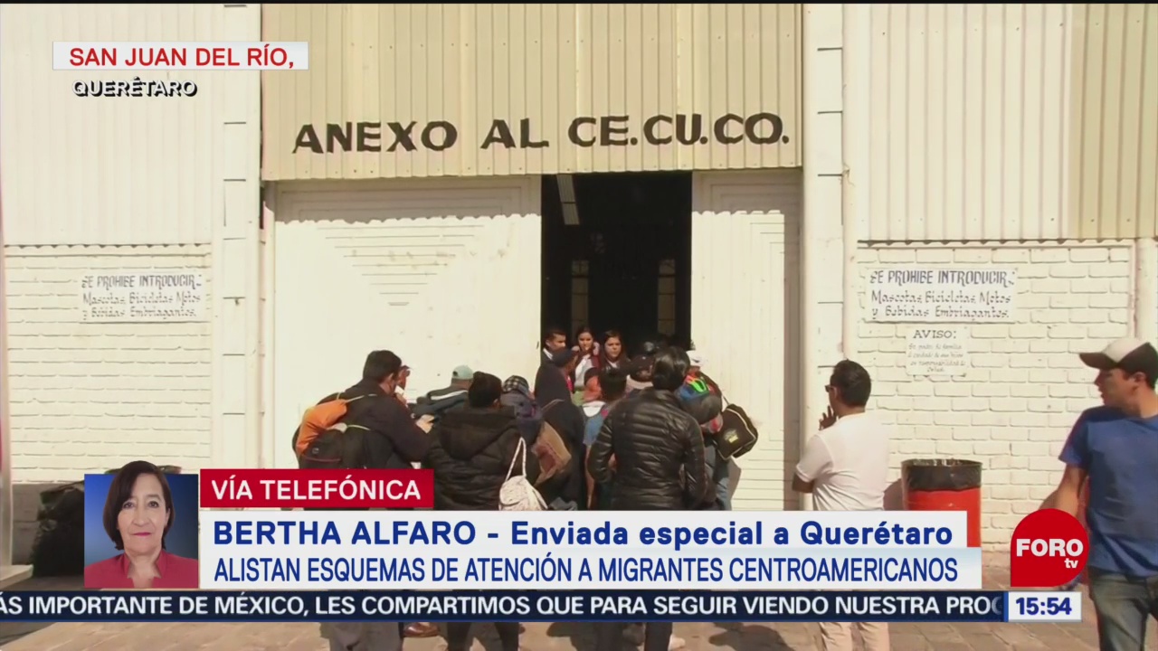 Alistan atención para migrantes en Querétaro