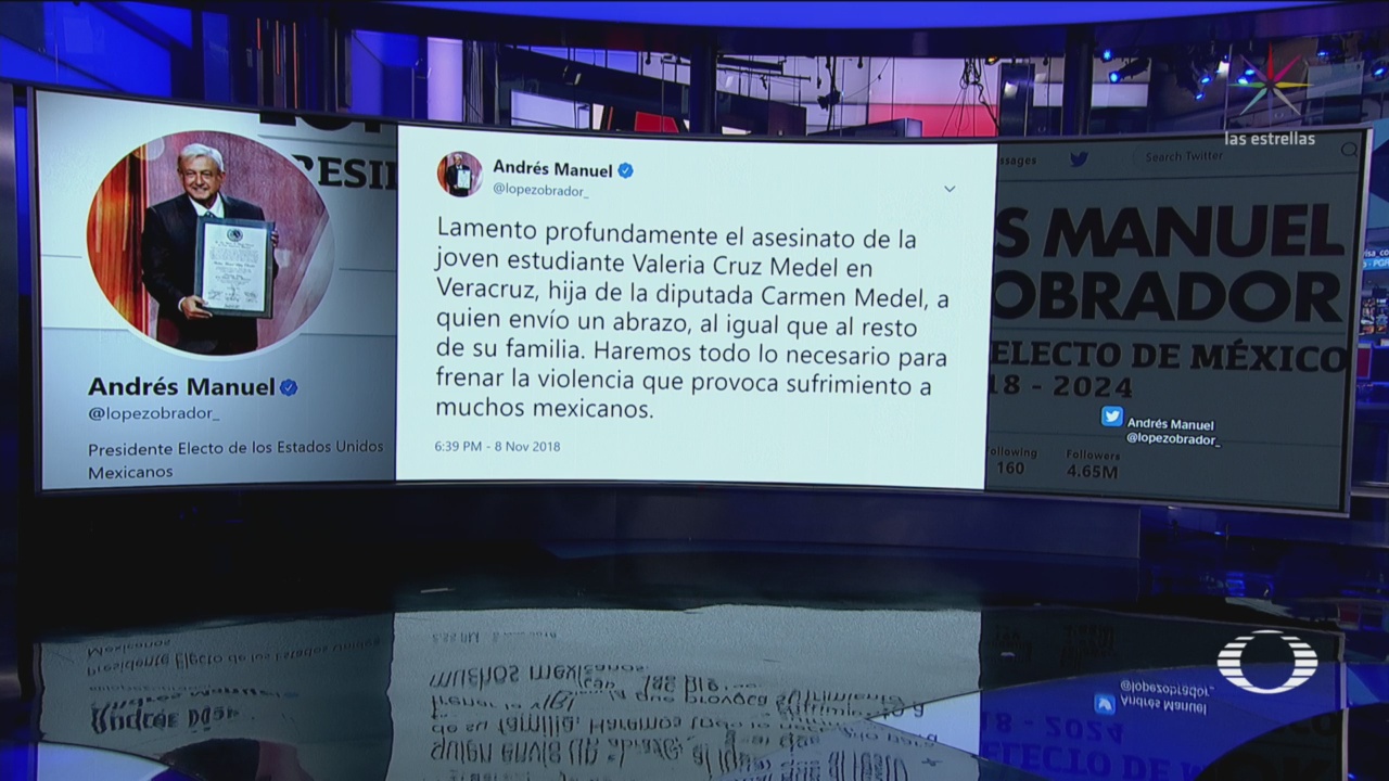 AMLO Condena Asesinato Hija De Diputada Carmen Medel