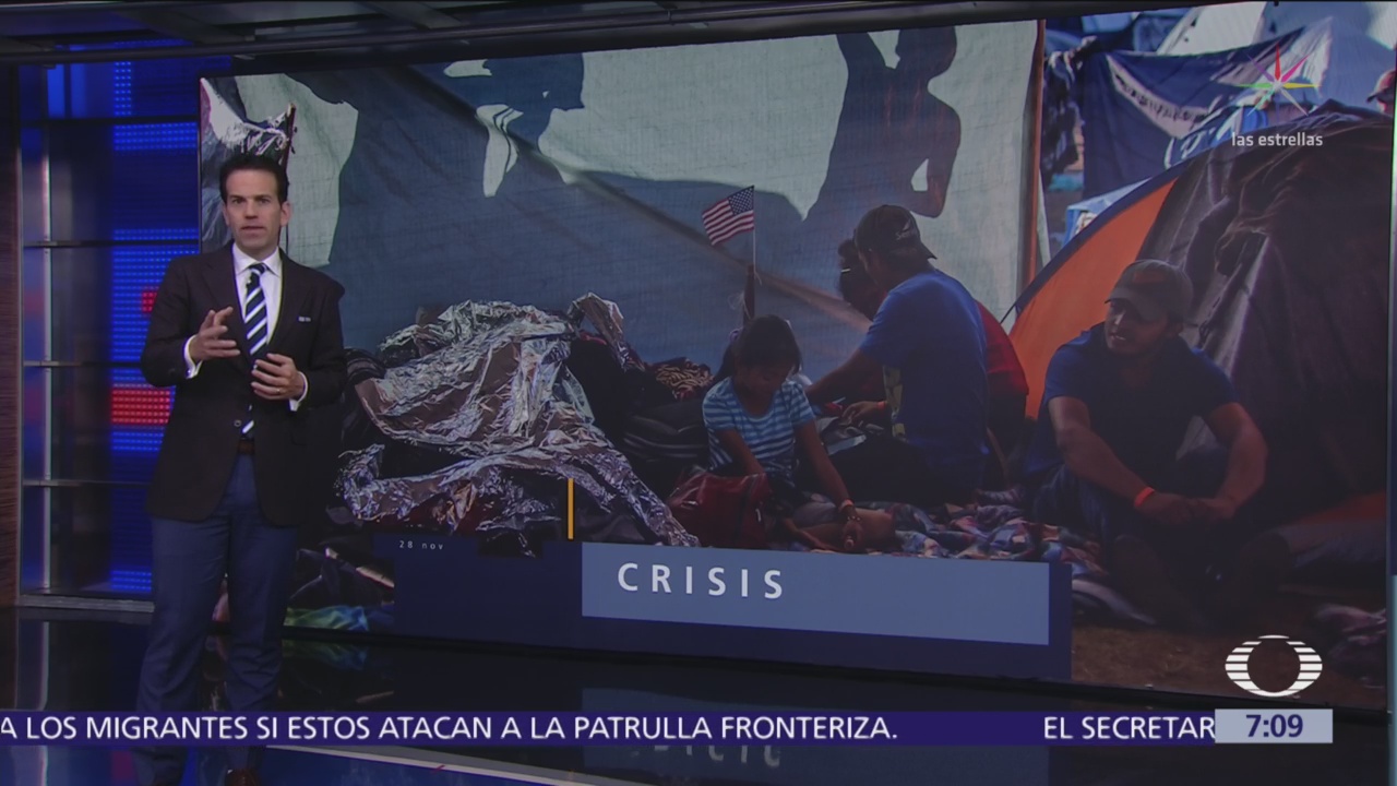 Amnistía Internacional denuncia condiciones insalubres de migrantes en Tijuana