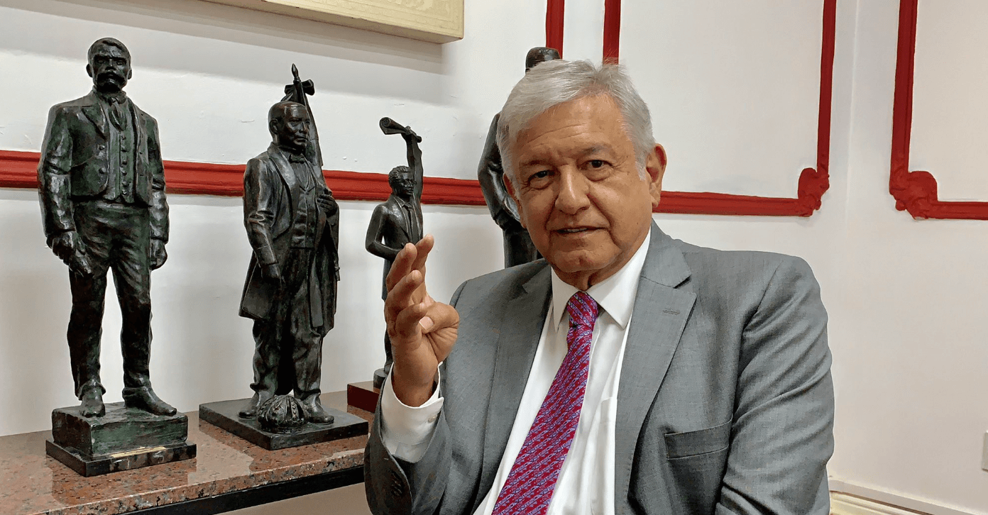 López Obrador asegura que no aspira a ser un dictador
