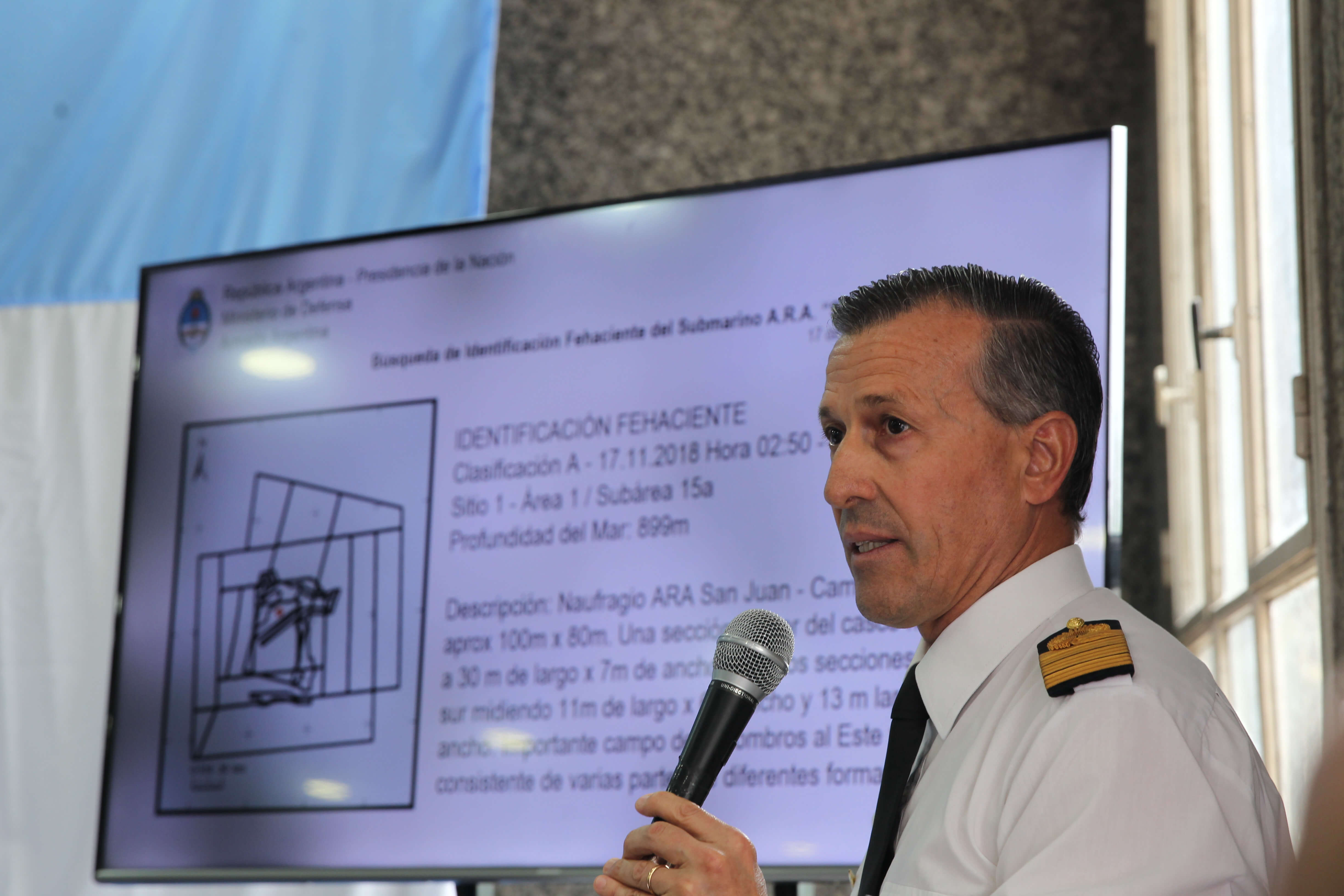 Submarino ARA San Juan seguirá bajo el agua, Argentina no puede sacarlo