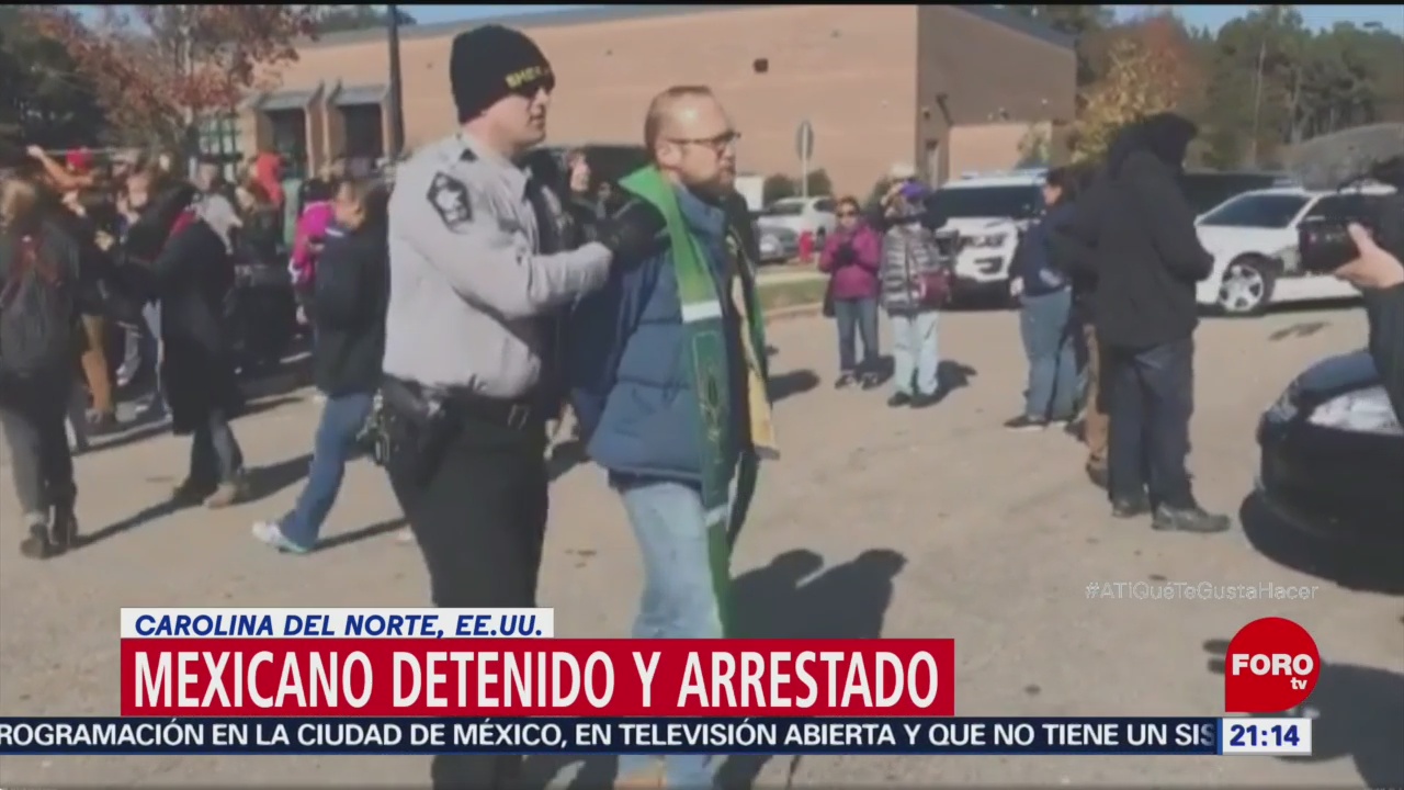 Arrestan Migrante Mexicano Refugiaba Iglesia Carolina Del Norte