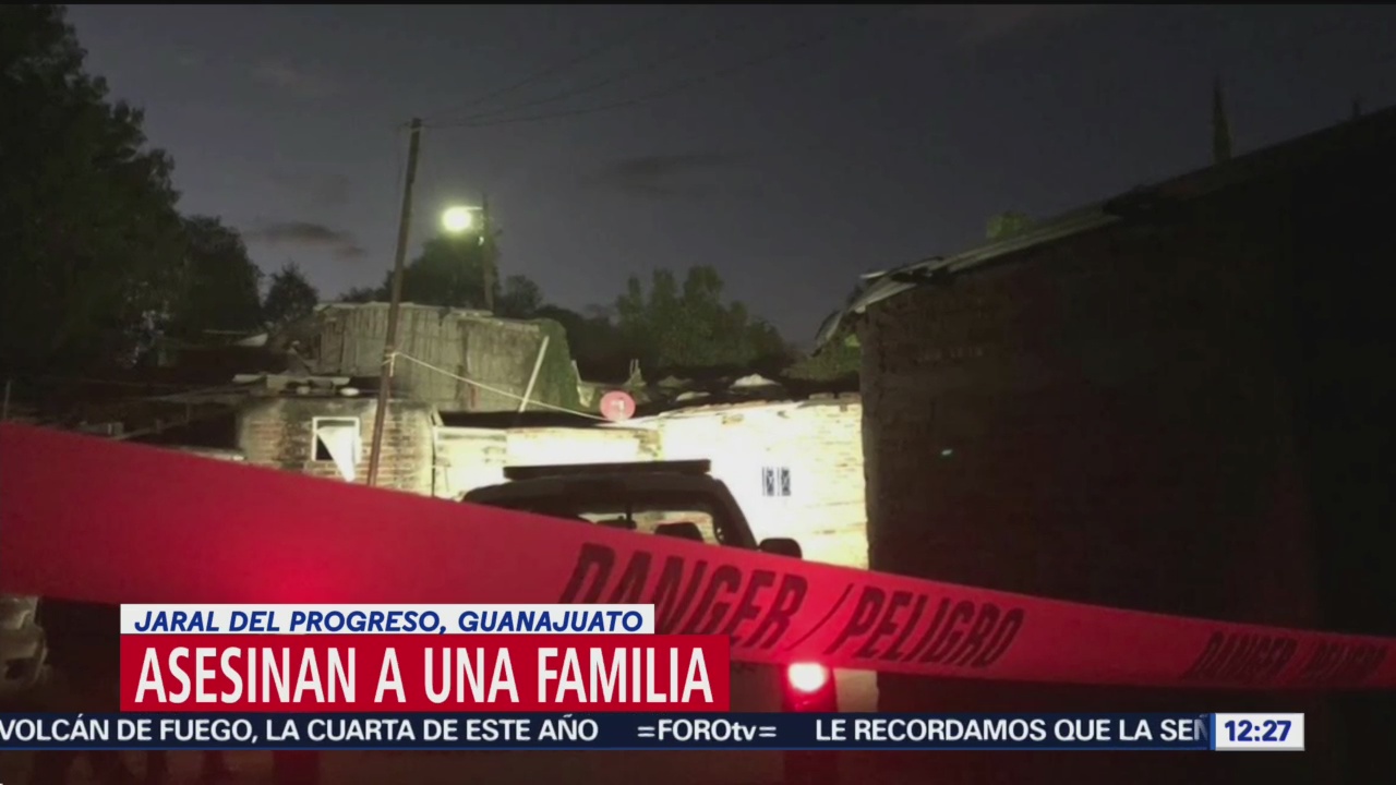 Asesinan a una familia en Jaral del Progreso, Guanajuato