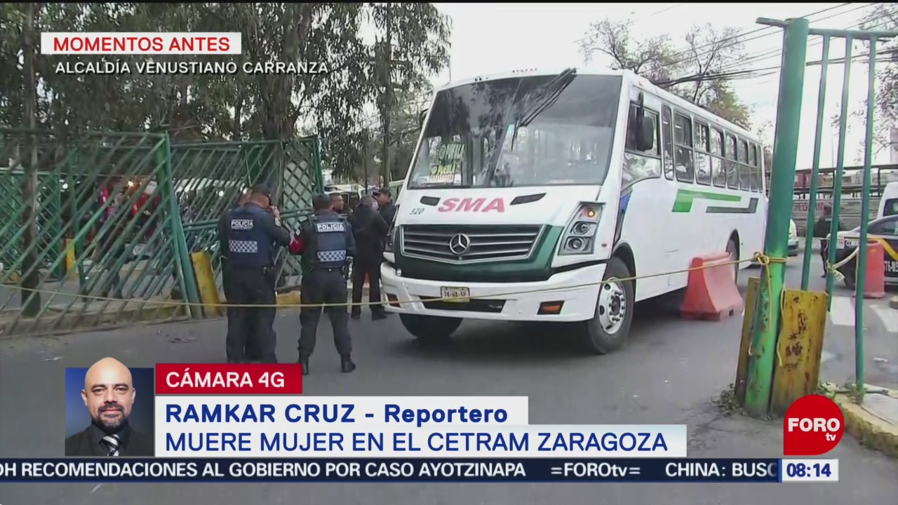 Atropellan a mujer en Cetram de Zaragoza, CDMX