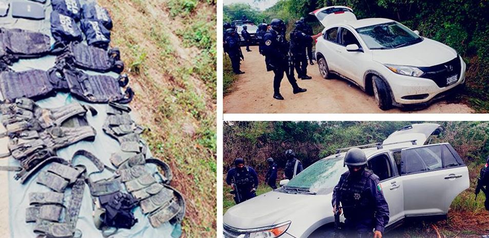 Autoridades repelen agresión y aseguran arsenal en Petatlán