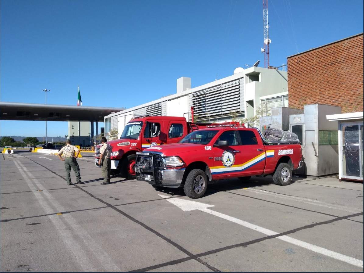 Avanzan miembros de la segunda caravana migrante por Jalisco; autoridades brinda atención médica