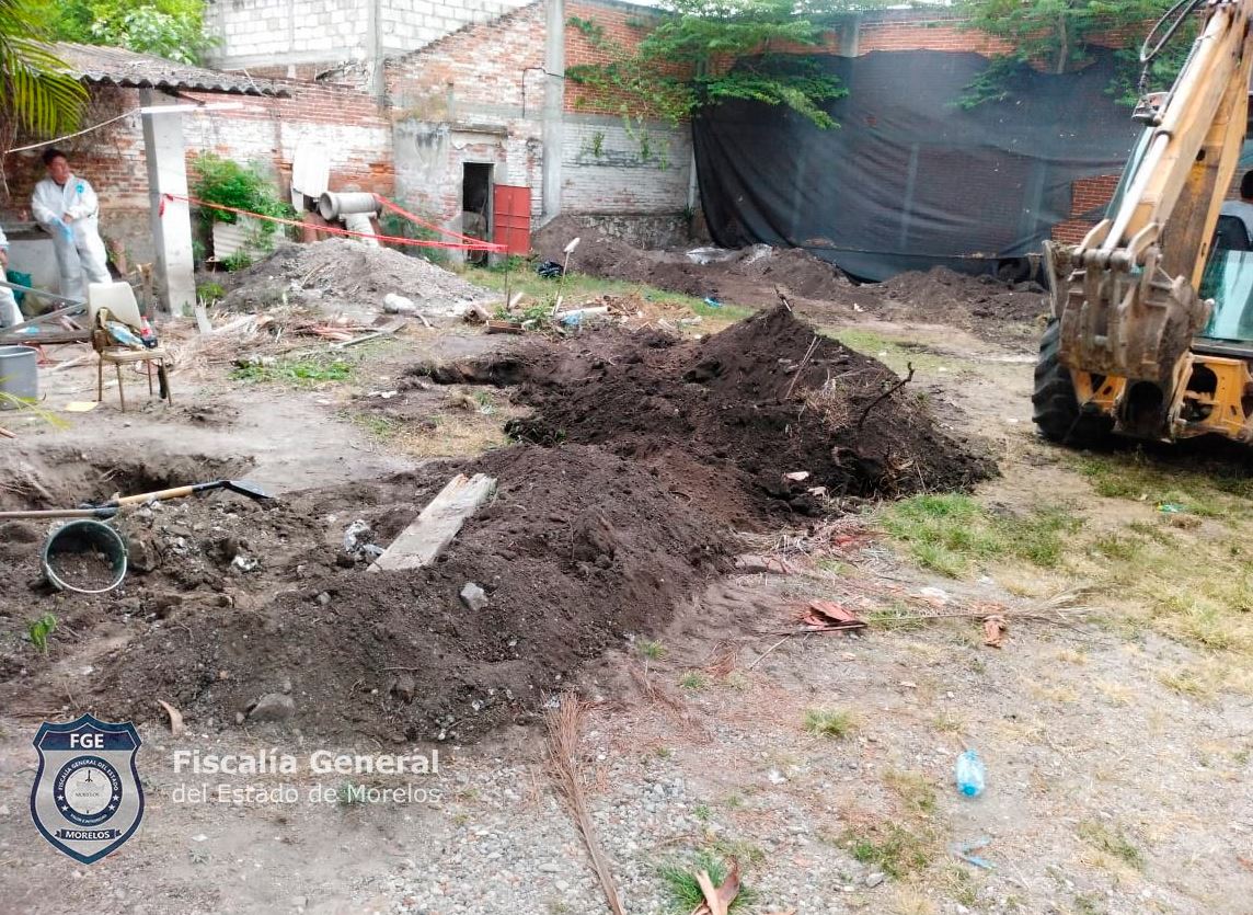 Hallan tercer cadáver en cateo a predio en Ayala, Morelos