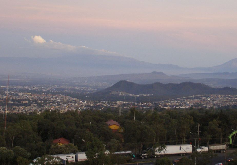 Foto: Panorámica del Valle de México; la calidad del aire es regular, 24 febrero 2019