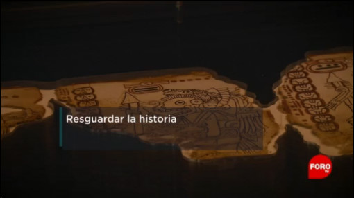 Cápsula para preservar códice maya
