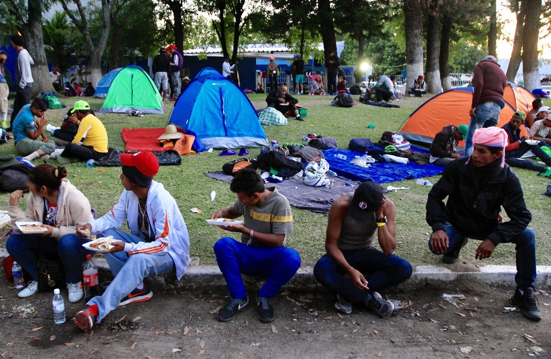 Segunda caravana migrante va de Irapuato a Guadalajara