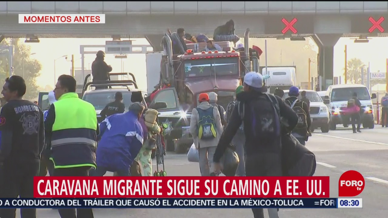 Caravana Migrante se dirige hacia Guanajuato