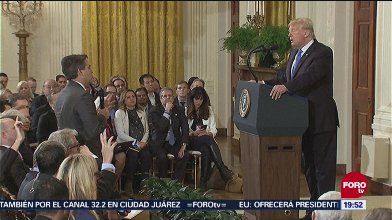 Casa Blanca Suspende Reportero CNN Discutir Trump