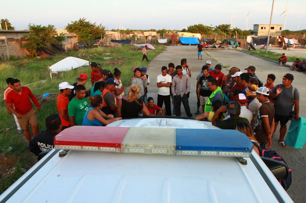 Migrantes centroamericanos regresan a sus países