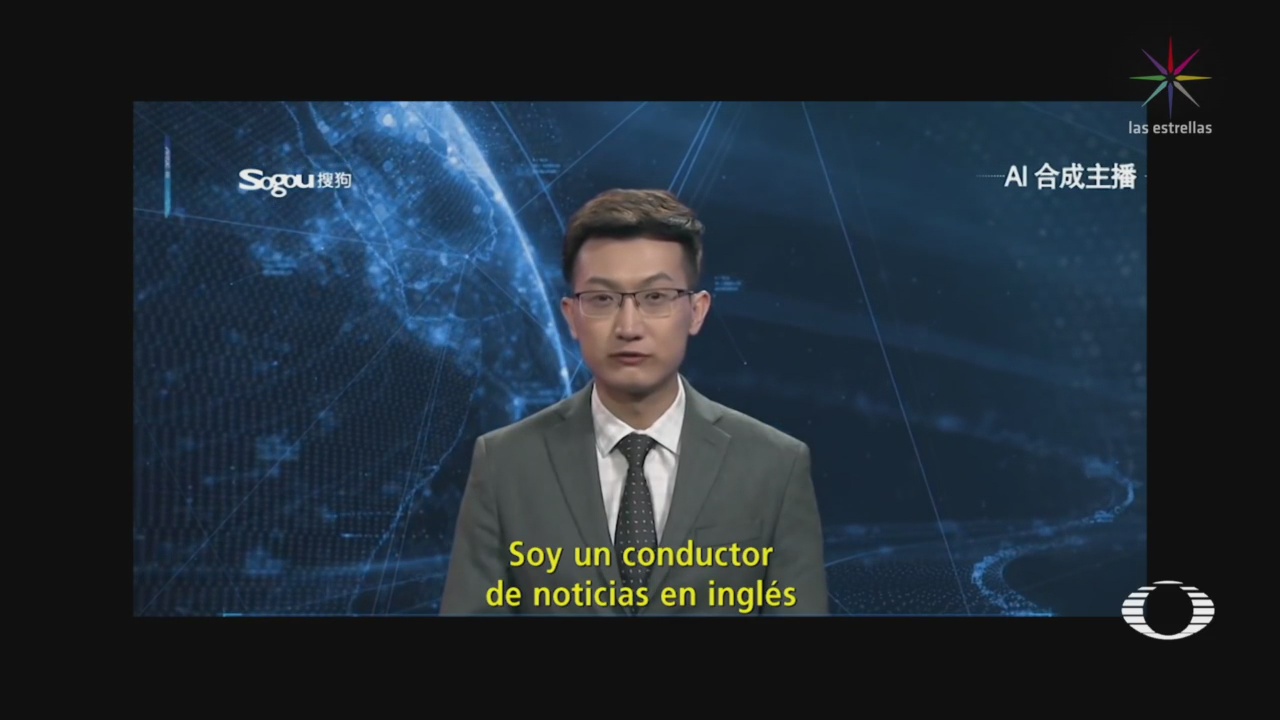 China Sorprende Primer Presentador Noticias Virtual Robot