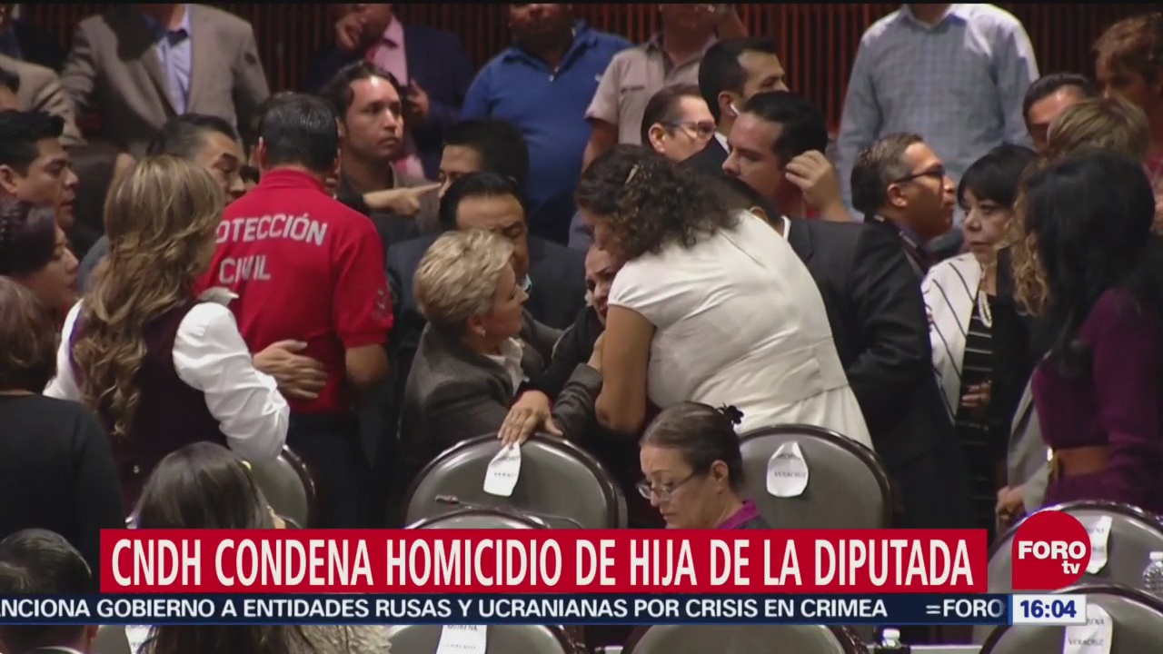 CNDH condena homicida la de hija de diputada de Morena