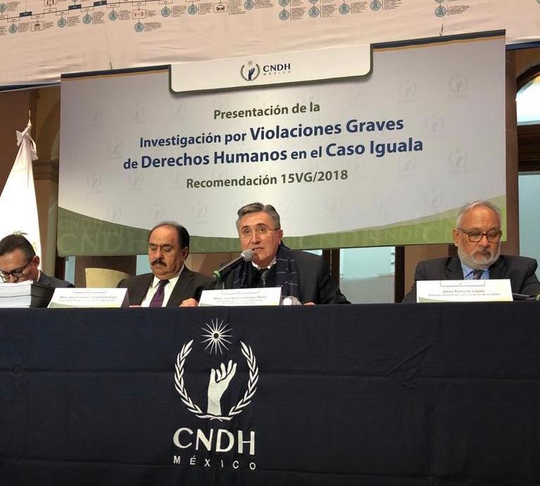 cndh tiene 10 hipotesis sobre paradero de normalistas de ayotzinapa