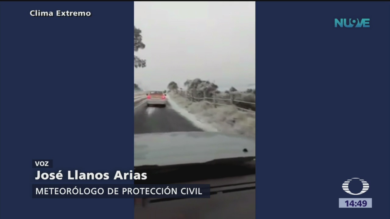 Coahuila registra temperaturas bajo cero