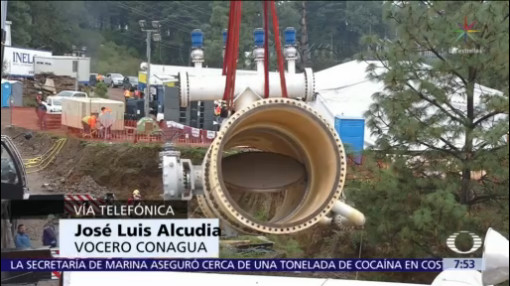 Conagua planea restablecer bombeo de agua al Valle de México este martes
