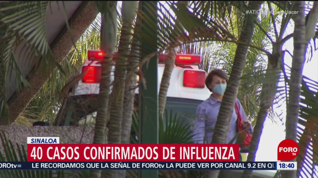 Confirman 40 casos de influenza en Sinaloa