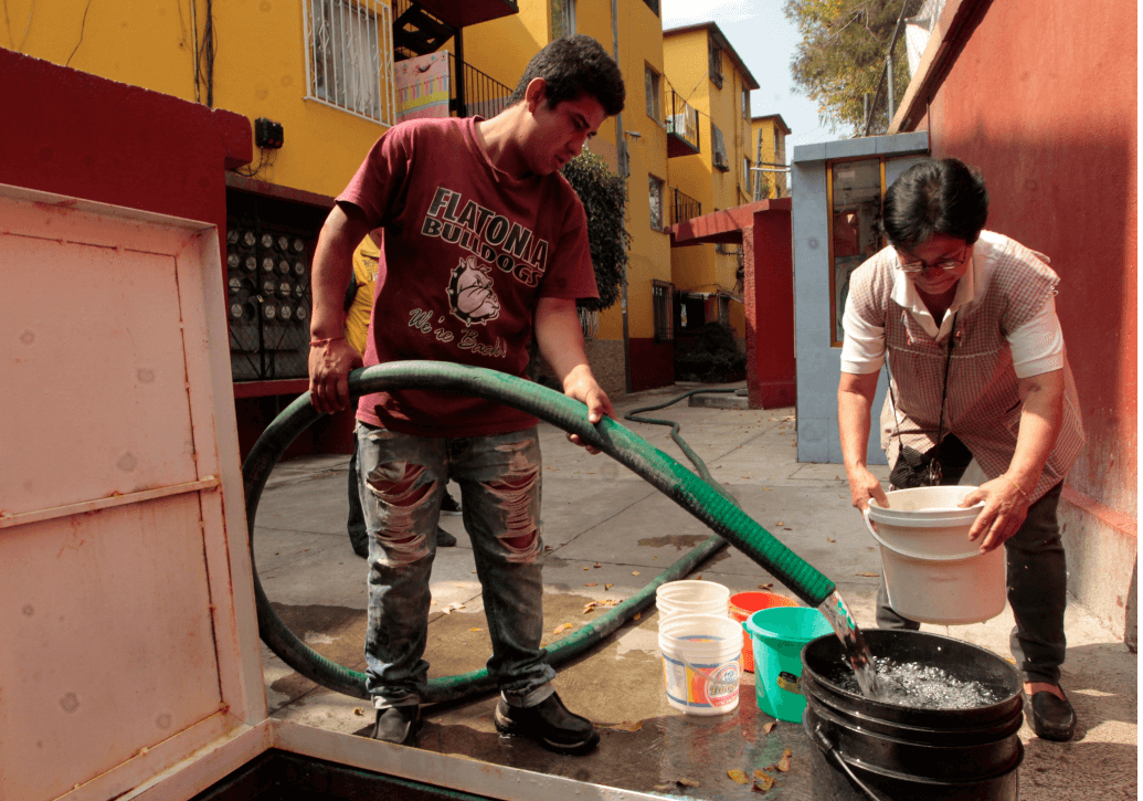 Amieva: Suministro de agua al 100% hasta el fin de semana