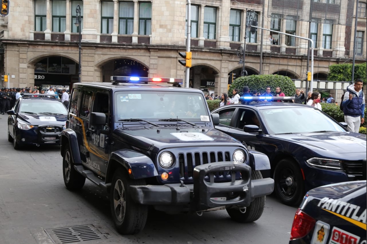 Despliegan a cinco mil policías en CDMX por toma de protesta de AMLO