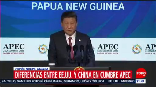 Diferencias entre Estados Unidos y China en cumbre APEC