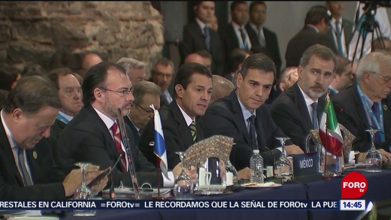 Epn Pacto Mundial Migración Presidente Enrique Peña Nieto Cumbre Iberoamericana