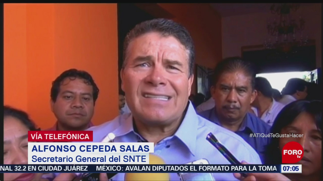 SNTE desaparece la presidencia del sindicato, dice Alfonso Cepeda Salas