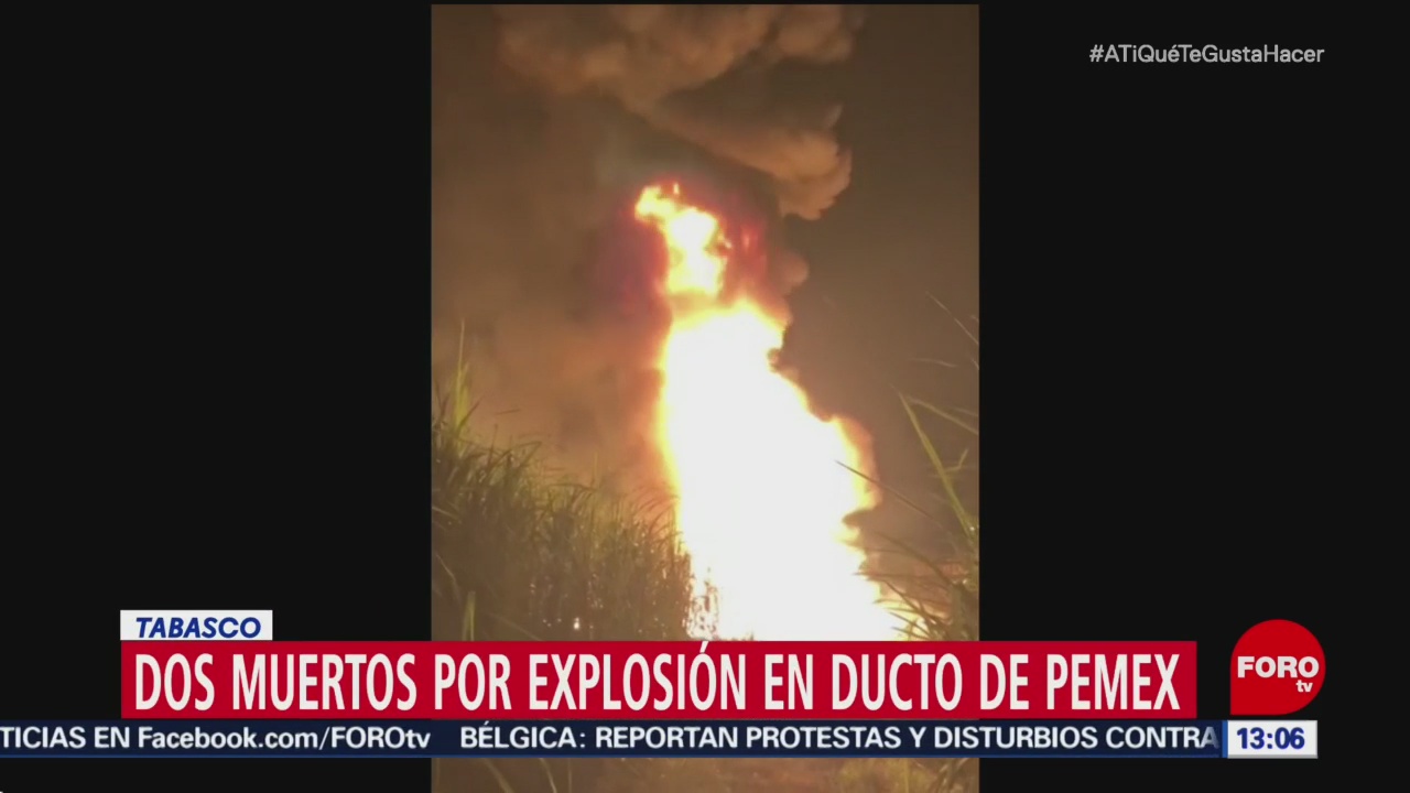 Explosión de toma clandestina deja dos muertos en Cárdenas, Tabasco