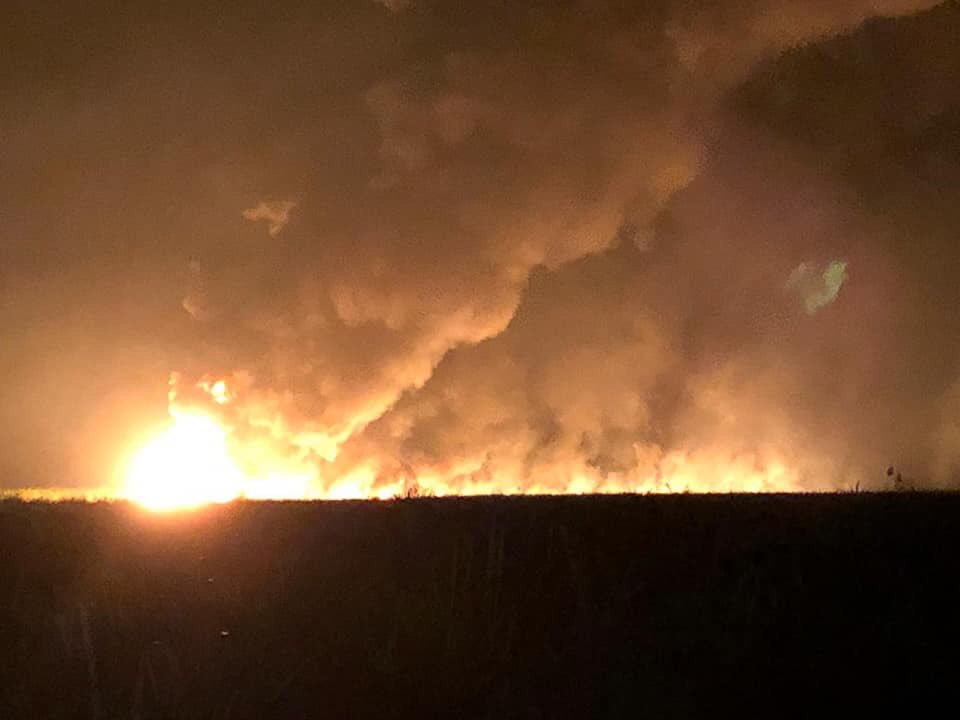 Explosión e incendio en toma clandestina en Cárdenas, Tabasco