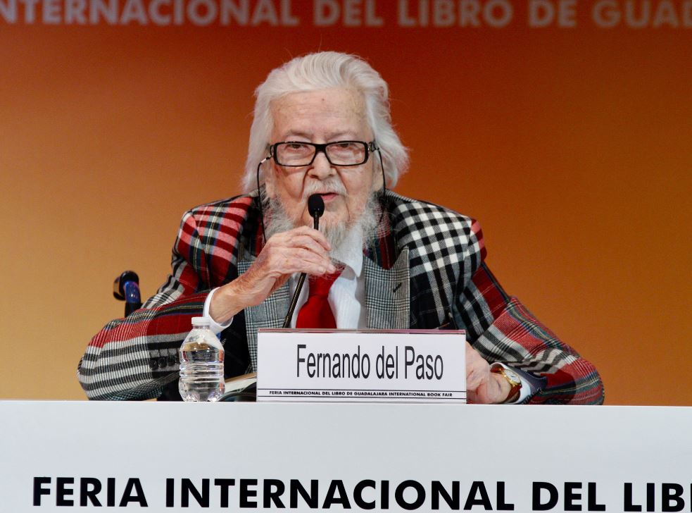 Fernando del Paso será homenajeado en la Universidad de Guadalajara y Palacio de Bellas Artes