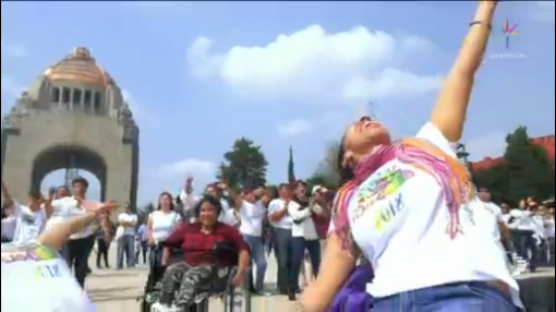 Flashmob Incluyente Monumento A La Revolución