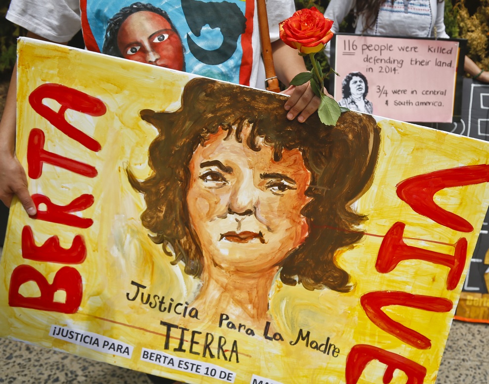 Declaran culpables a siete por asesinato de Berta Cáceres