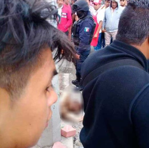 Linchan a presunto ladrón en Huixcolotla, Puebla