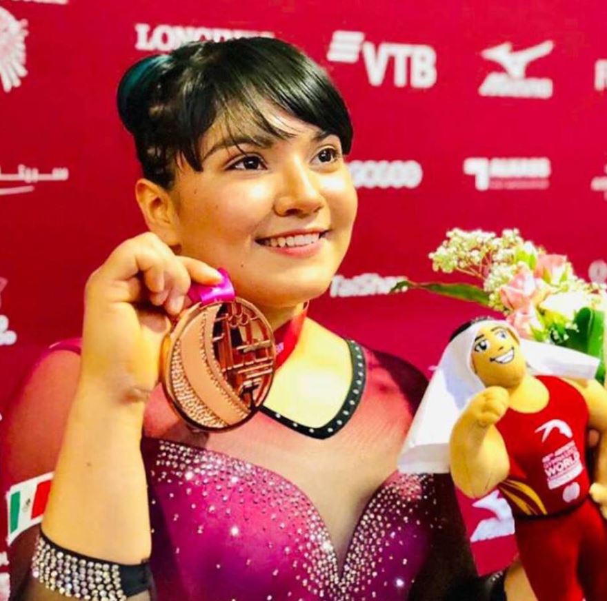 Alexa Moreno, única gimnasta mexicana