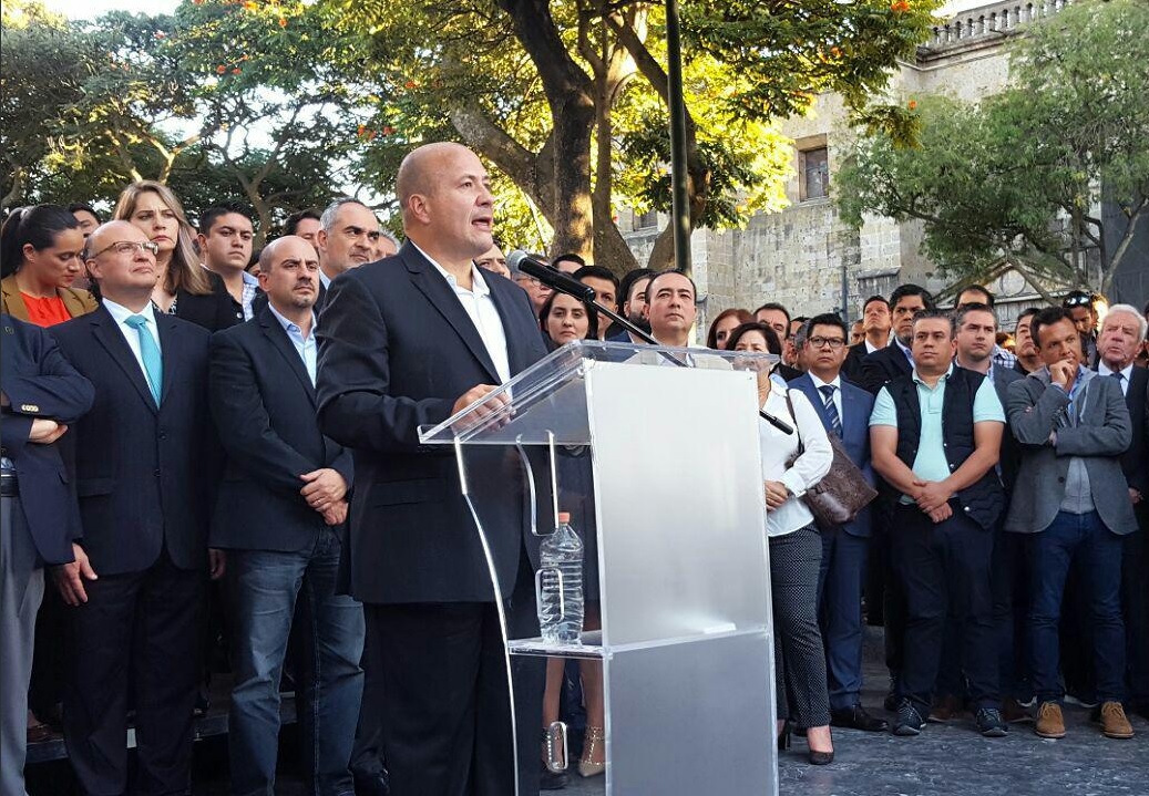 Gobernador electo Jalisco: No es chantaje pedir respeto al pacto federal