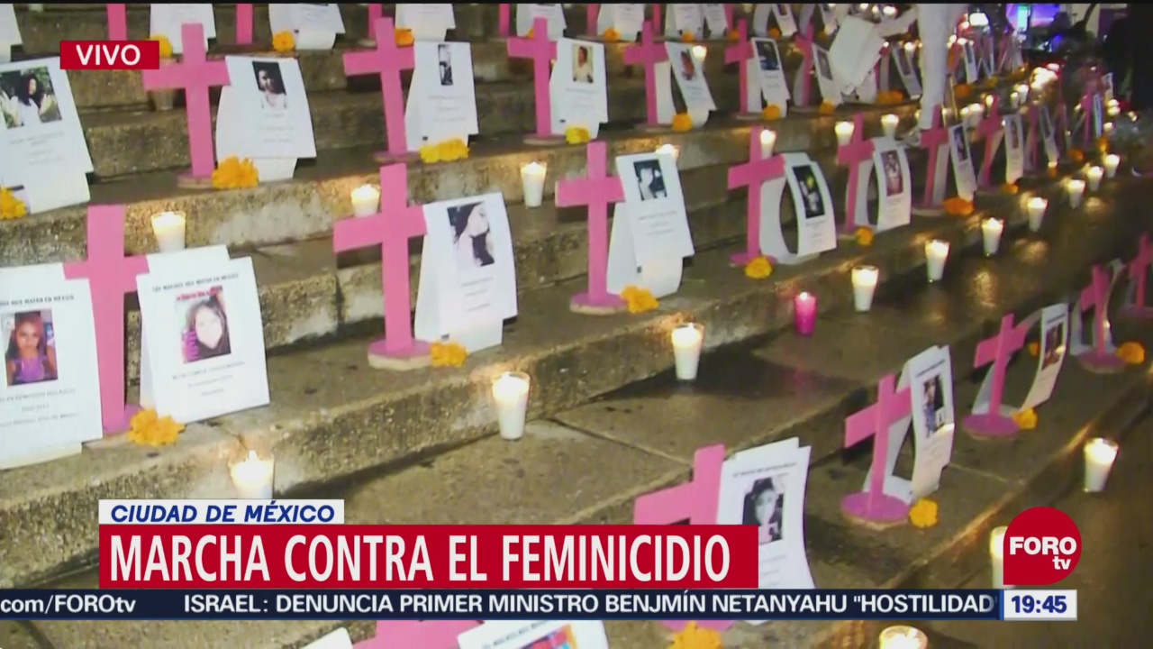 Ofrenda Víctimas Feminicidios Ángel De Independencia