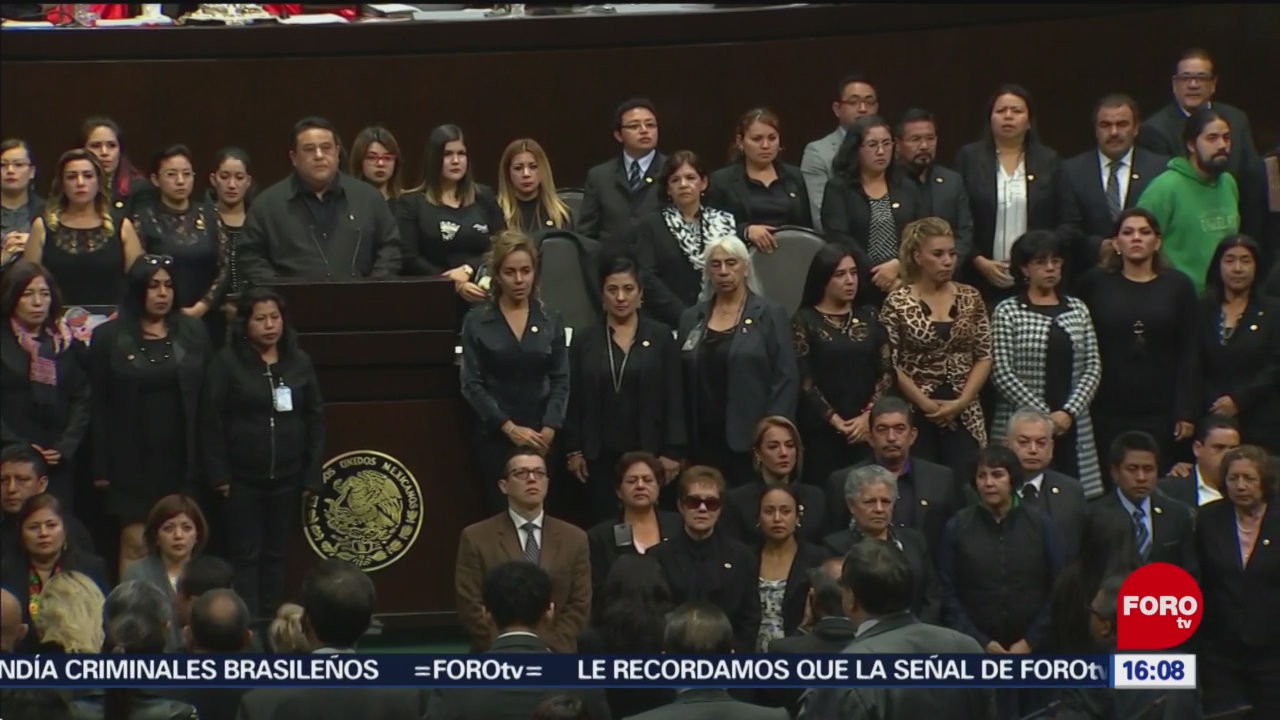 Homenajean a hija de Carmen Medel en Cámara de Diputados