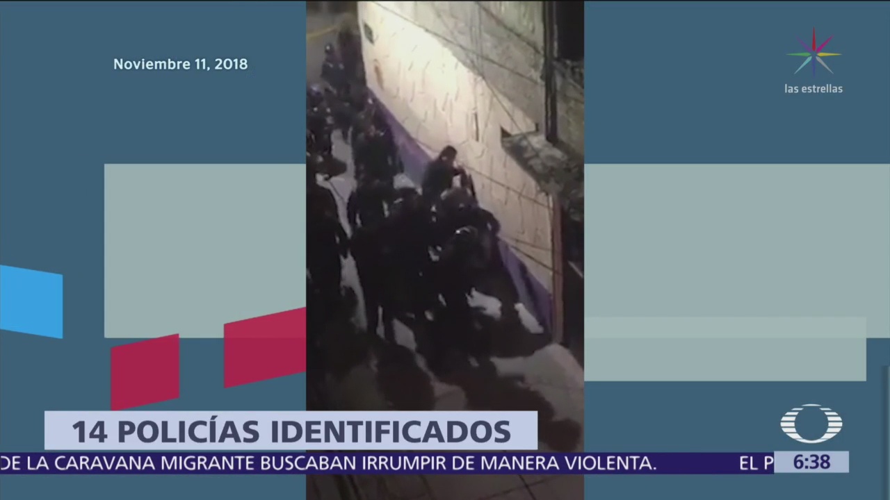 Identifican a 14 policías por actos violentos en San Juanico